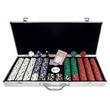 New Trademark 650 13 Gm 39 Mm Diameter Casino Sized Pro Clay Casino Chips W/ Aluminum Case New Trademark 650 13 Gm 39 Mm Diameter Casino Sized Pro Clay Casino Chips W/ Aluminum Case