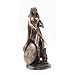 Freyja (Freya) Norse Goddess of Love, Beauty and Fertility, Real Bronze Powder Cast Statue, 10 1/2-inch