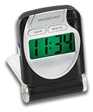 Lewis N. Clark Nightlight Clock, Black