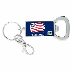 MLS New England Revolution Bottle Opener Key Ring