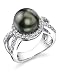 Gorgeous Tahitian Pearl Leah Ring