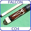 Billiard Pool Cue Stick Falcon CO4 FREE Cue Case