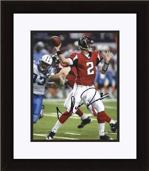 Matt Ryan Autographed Atlanta Falcons 8x10 Photo - Custom Framed