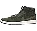 Nike Air Jordan 1 Mid Nouveau Men Sneakers Sequoia/Black/Sail 629151-303