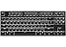 CM Storm QuickFire Rapid-i Fully Backlit Mechanical Gaming Keyboard with ActivLite Technology and Per-Key Lighting (Blue Switch Model)