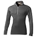 Minus33 100% Merino Wool Base Layer 813 Women's LightWeight 1/4 Length Zip Top Charcoal XXL