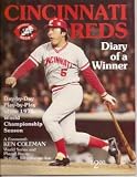 World Champion Cincinnati Reds 1976 Magazine, Cincinnati Reds Diary of a winner-- Day-by-Day Play-by-play of the World Championship Season; 1976 National League Championship Series (signed By Pete Rose)