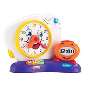 Fisher-Price Fun-2-Learn Teaching Clock by Fisher-Price
