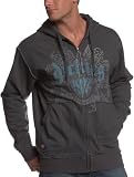 Dickies Men's Vintage Fashion Full Zip Hood,Charcoal,4X
