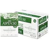 Boise Aspen&trade; Aspen&trade; 50 Recycled Copy/Bulk Laser Paper, 92 Brightness, 20lb, Letter, 5000 Sheets (CAS055011) Category: Laser Paper