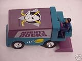 ANAHEIM DUCKS (MIGHTY) NHL 1996 Diecast Zamboni 1:50 Scale Hockey - 1st Team Zamboni Has Old Time Logo