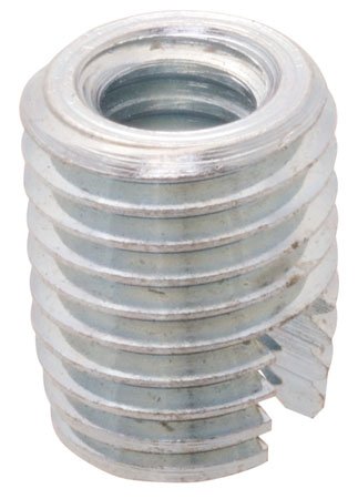 6-32 Thd., .315 Lg., Self Tapping Thread Inserts, Stainless Steel (1 Each)