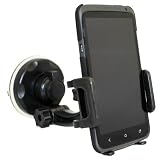 Xenda Universal Windshield Car Mount Cell Phone Holder Window Suction Cup Dock for Sony Ericsson Xperia Play - Sony Ericsson Xperia TL - Sony Ericsson Xperia ion