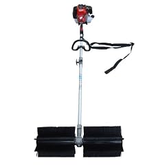 Motorbesen Kehrmaschine Schneefr�se R�umger�t Scheeschieber Benzin 2,5PS Sweeper