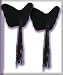 Unique y2Clothes Sexy Velvety Soft Butterfly Pasties - Black - One Size Fits Most Plain Package