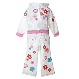 Baby Infant Girls Clothes WHITE FLORAL Outfit FLAPDOODLES Girl 6-24M