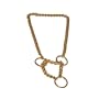 Herm Sprenger 24k Gold-Plated MARTINGALE Humane Choke Collar 18"