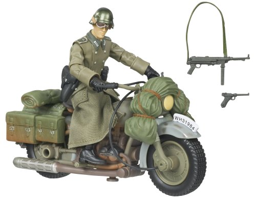 Indiana Jones 3.75 Inch Deluxe Figure German With Motorcycle Picture
