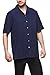 Sandals Cay Men's Jacquard Pattern Silk Camp Shirt