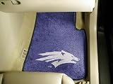 Nevada Wolf Pack universal fit Carpet 2 Pc Car Floor Mat (Rug)