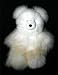 Soft Cuddly Baby Alpaca Fur Stuffed Hand Made Panda Teddy Bear Large 21 Inch Size ATB_CREAMWHITE21_009