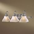 Minka Mission Ridge Nickel 3 Light Bath Vanity 5583-84