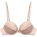 Ekouaer Women's Add Two Cup Size Extreme Push Up Bra,Nude,36B