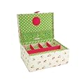 Button It Large Floral Sewing Box 301