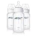 Philips AVENT 3 Pack BPA Free Classic Bottle, 11 Ounce