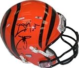 Deltha O'Neal Autographed/Hand Signed Cincinnati Bengals Revolution Mini Helmet- Tri Star Hologram