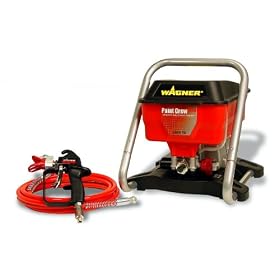 Wagner 0515009C 3/8 HP 2,600 PSI Paint Crew Jr. Paint Sprayer