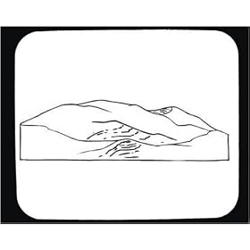 Mouse Pad with "black and white", "United States", hills, "Southwestern desert", ground, dry, arid, dunes