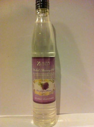 3 pack Zeada Herbal massage oil body lavender scent moisturize skin for relax 100 ML