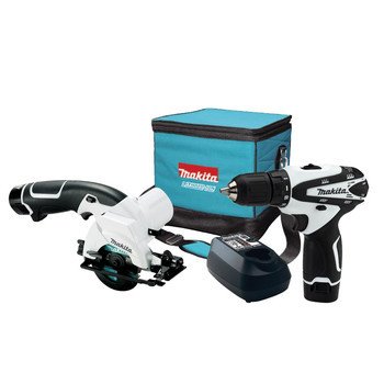 Factory-Reconditioned Makita LCT208W-R 12V Cordless Lithium-Ion 2-Piece Combo Kit