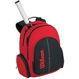 Wilson 2011 Backpack Tennis Racquet Equipment Bag - Red/Black