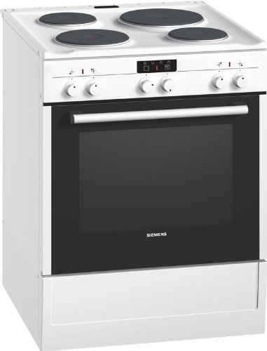 Siemens HD421210 Freistehendes Herdset / A / Kochfeld: Edelstahl / Herdfarbe: wei&szlig; / eco Plus