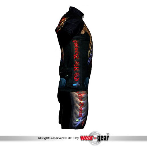 OH MY Bones cycling jersey 04