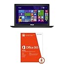 ASUS X551MA 15.6 Inch Laptop (Intel Celeron, 4 GB, 500GB HDD, Black) with Office 365 Home 1yr Subscription Download
