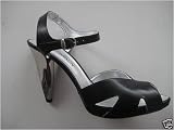 Produkt-Bild: Plateau Sandalette von David Braun Leder schwarz
