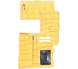 Scully Leather Women's Wallet Clutch Croco Embossed 706 Clutches