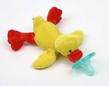 Wub a Nub Yellow Duck w/ Soothie Pacifier 0-6 mths.