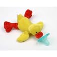 Wub a Nub Yellow Duck w/ Soothie Pacifier 0-6 mths.