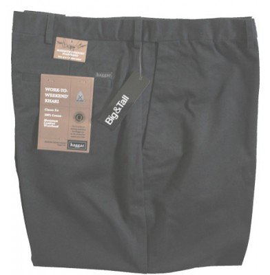 cyber Monday Haggar Men\'s Big-Tall No Iron Twill Plain Front PantB002KJNQEQ