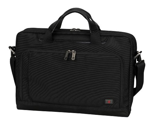Victorinox Architecture 2.0 Louvre 17 Briefcase, Black, One Size