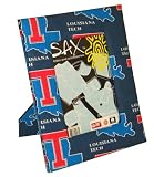 LA Tech University Bulldogs Louisiana Tech Frame Fits 4 x 6 Pictures and Photos GREAT GIFT IDEA for Baby Shower, Wedding, Travel, Scrapbooking, Unique Gifts