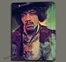 JIMI HENDRIX ORIGINAL DIGITAL OIL PAINTING ON CANVAS MOUNTED W GALLERY WRAP STYLE FRAMING 20X28X1.5"
