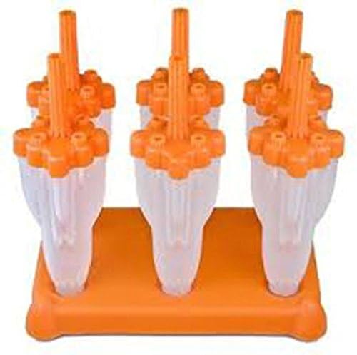 Cherry Queen Tovolo Rocket Ice Pop Mold Frozen Treat Popsicle Maker 80-4555 ( Orange )