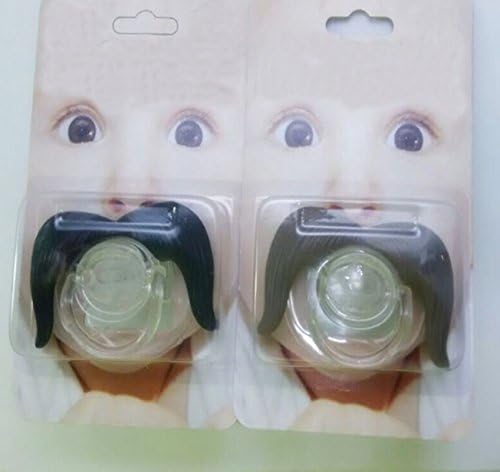Mmary Entertain Mustache Baby Boy Girl Infant Pacifier Orthodontic Dummy Beard Nipples C