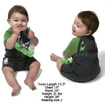 O'Neill toddler neoprene shorty little kids wetsuit (backzip)