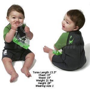 O'Neill toddler neoprene shorty little kids wetsuit (backzip)
